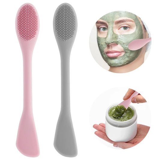 Double Headed Silicone Face Mask Brush